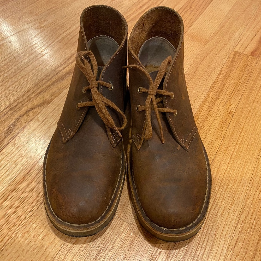 Clark’s Desert Boot in Beeswax